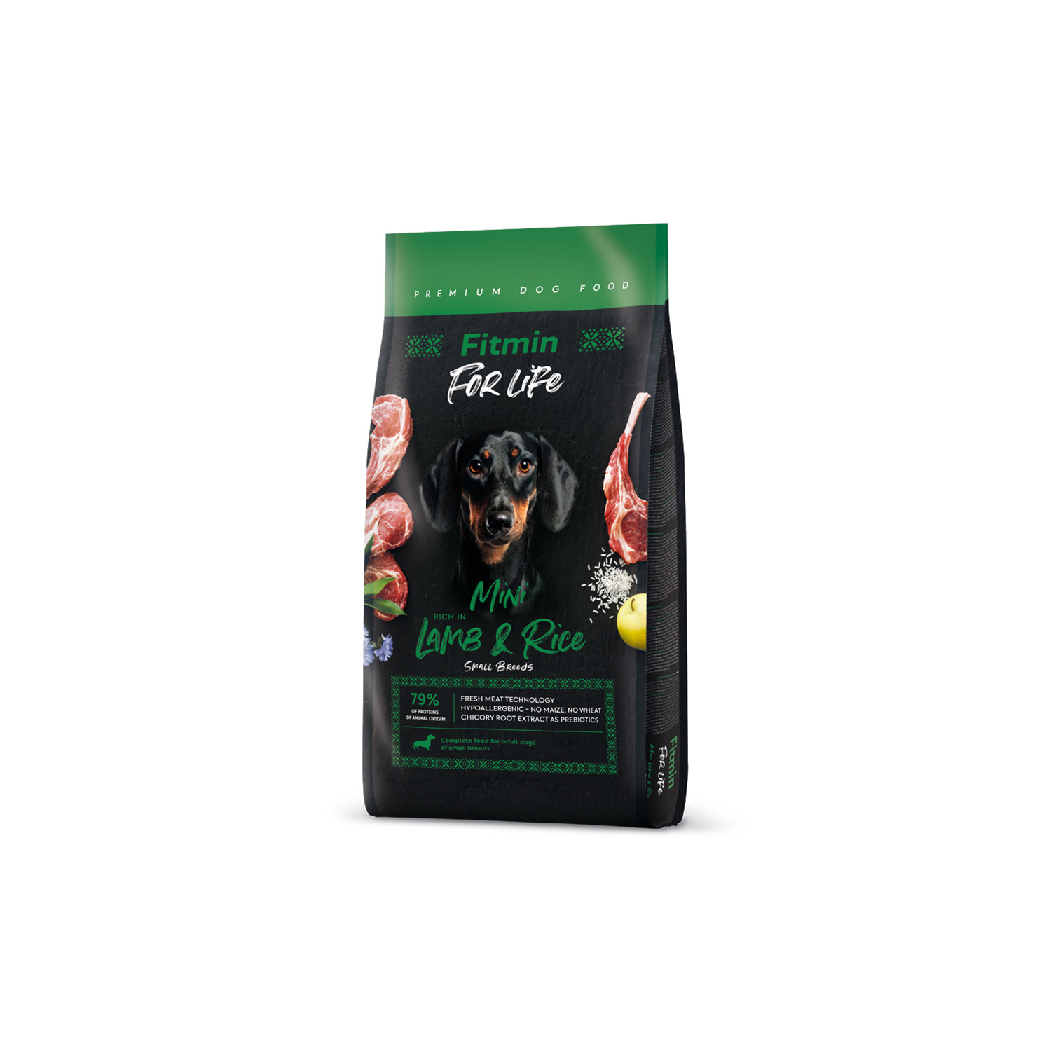 FİTMİN DOG FOR LİFE LAMB&RİCE MİNİ - 2,5 KG